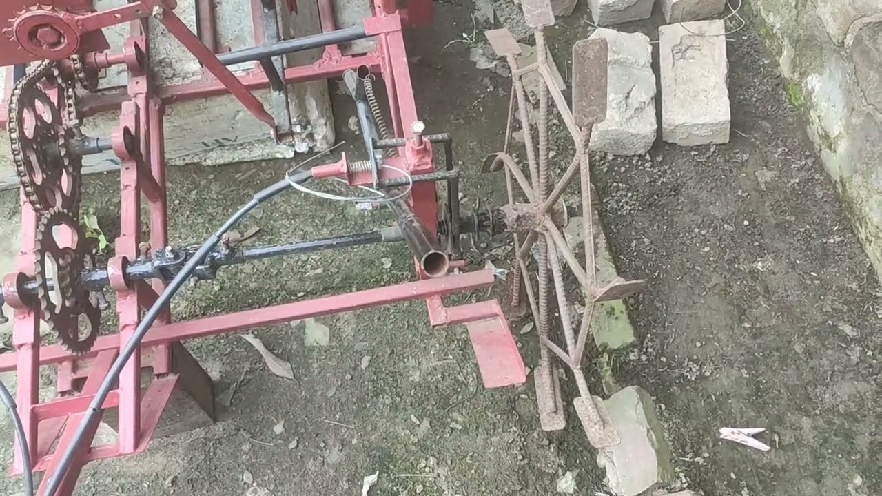 Lou lingnaba machine  (Rice transplanter machine) Nouna semdokchaba. Part  1.