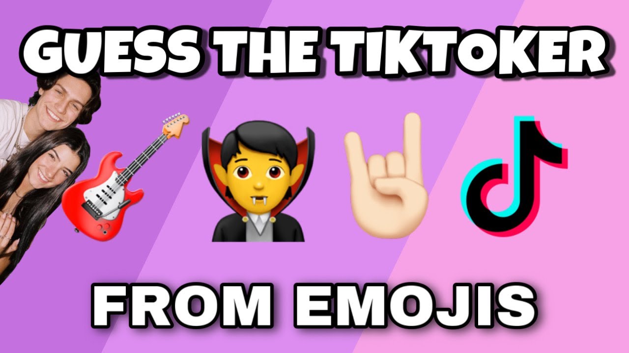 Guess The Tiktoker By Their Emoji Aesthetic!