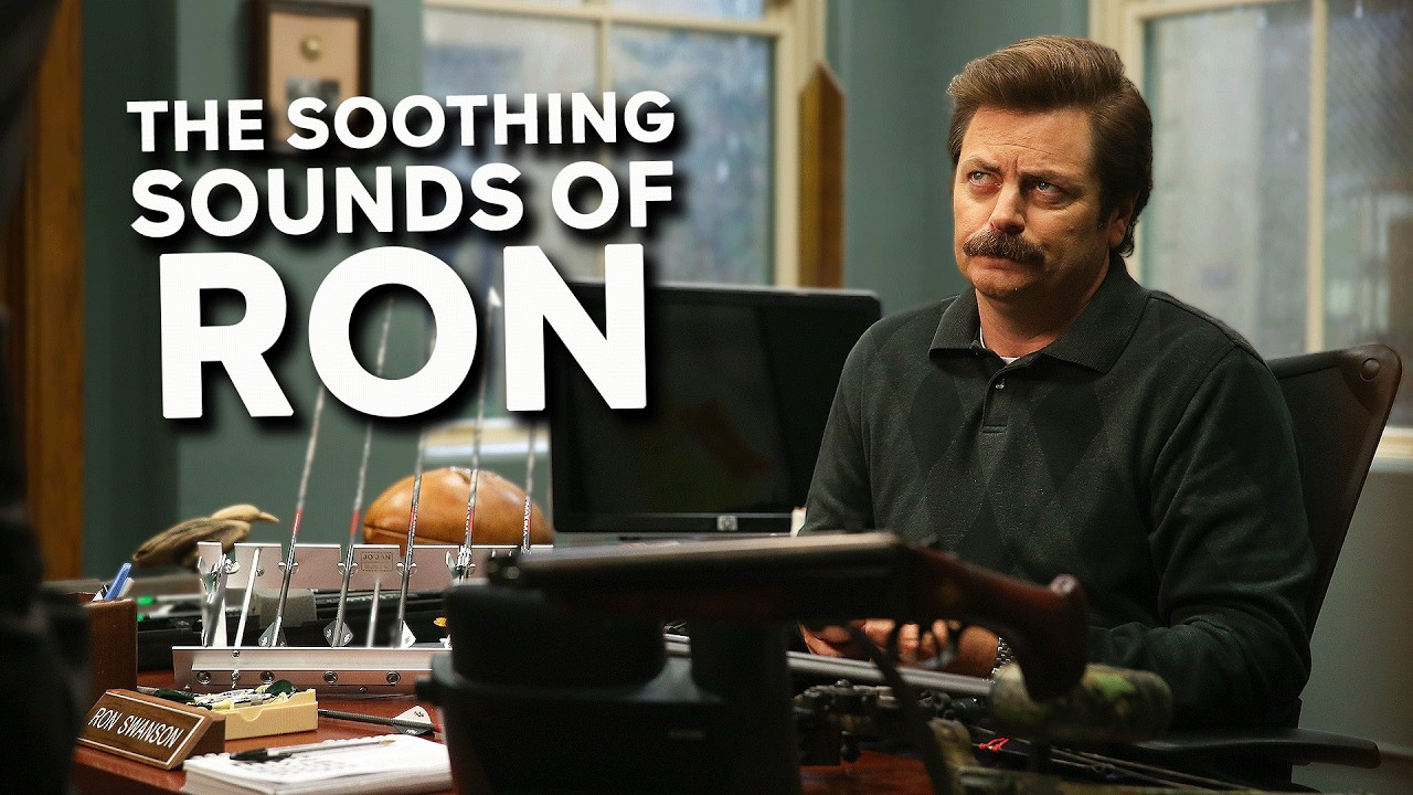 A Ron Swanson LIVE for when you need background noise