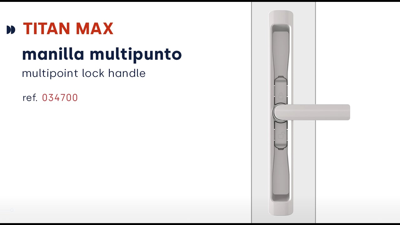 TITAN MAX Manilla para multipunto # Multipoint handle # Poignée pour multipoint