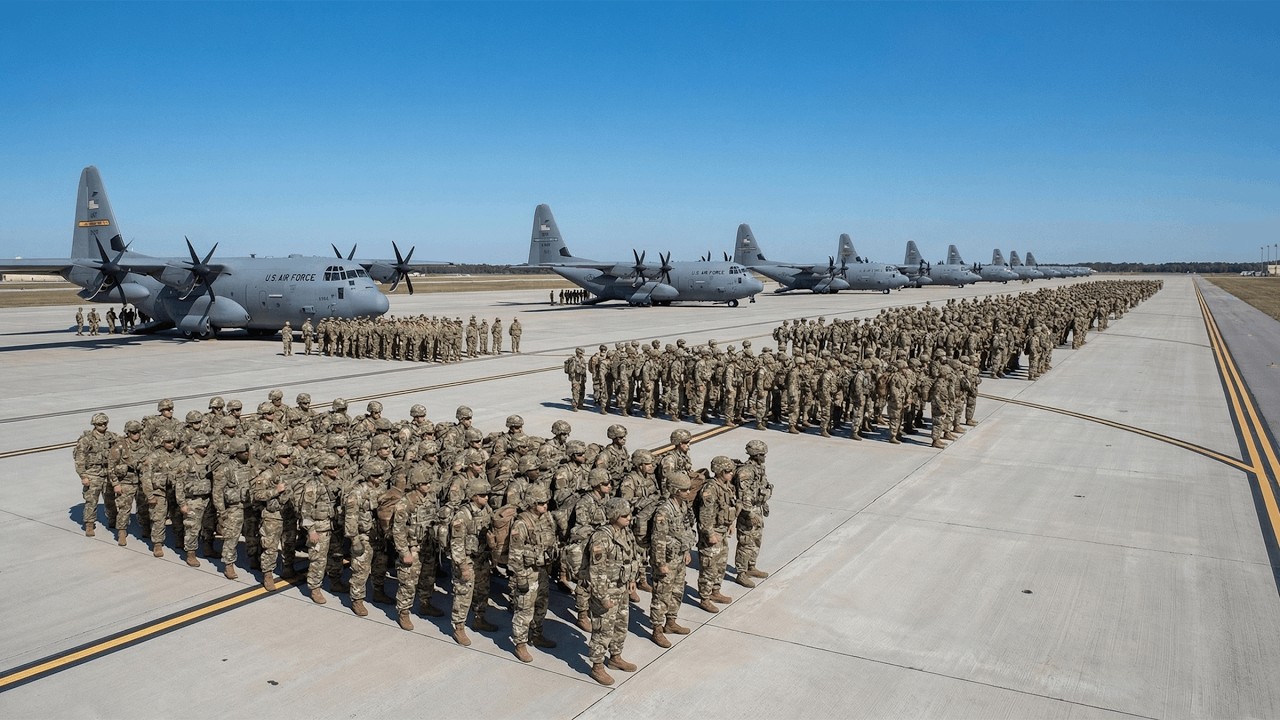 TEHRAN SHOCKED! 2,200 Elite US Troops Deployed to the Middle East on a Secret Mission