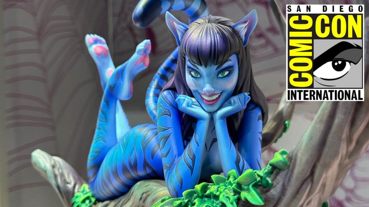 Fairytale Fantasies Cheshire Cat from J Scott Campbell and Sideshow Collectibles at SDCC 2024