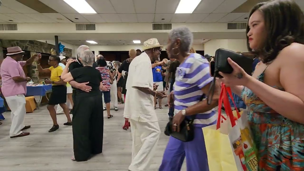 DMV senior hand dancers channel 6/25/2024 celebrating three birthdays Que,Tippy and Angie birthdays