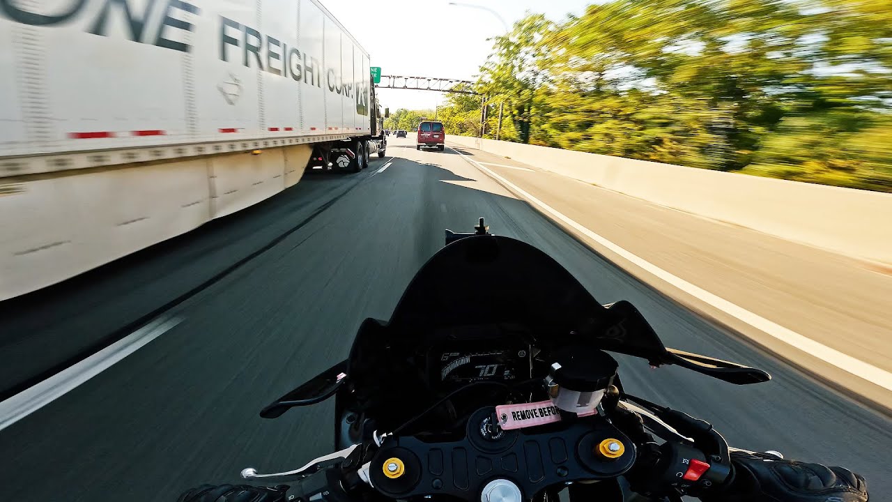 A Chilly Ride on the Yamaha R7 w/ TOCE Full System Exhaust
