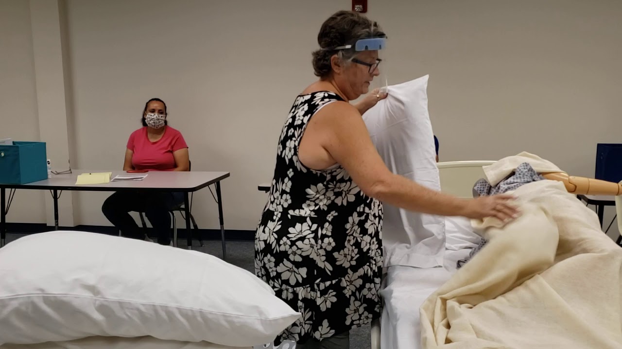 CNA Skills #4 : Position the Resident in a Side-Lying (Lateral) Position