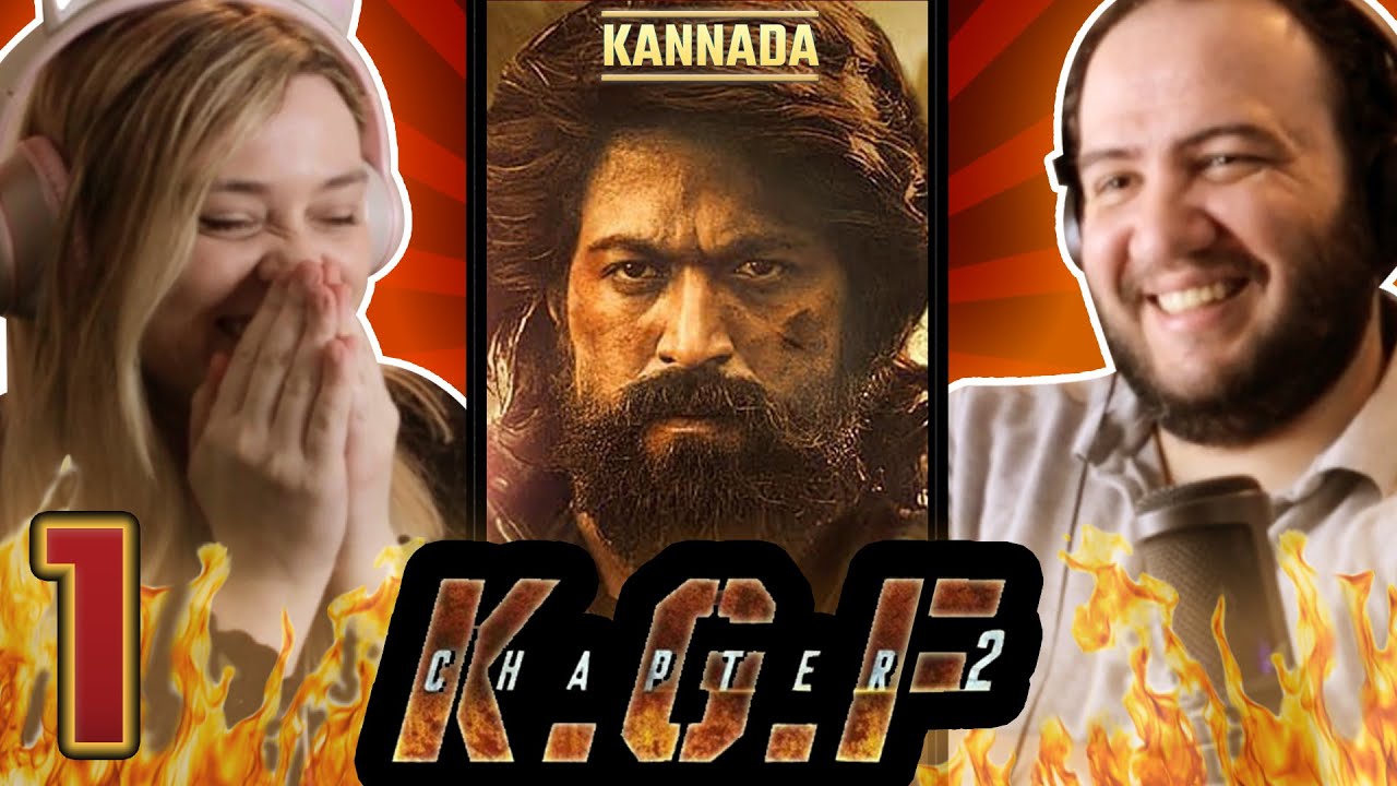 KGF Chapter 2 Movie Reaction | Part 1 | Opening and Title Scene | KGF 2 | Kannada