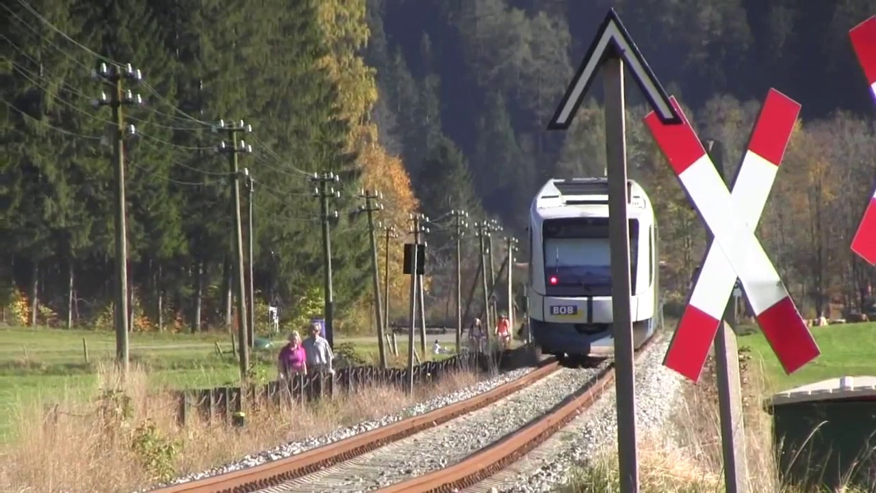 Bayerische Oberlandbahn Holzkirchen R. Bayrischzell 20.10.2012