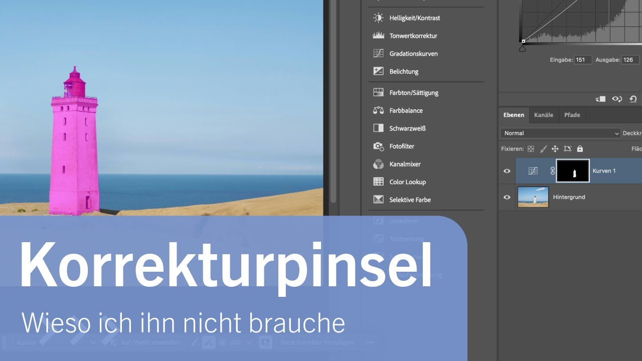Photoshop: Was taugt der Korrekturpinsel?