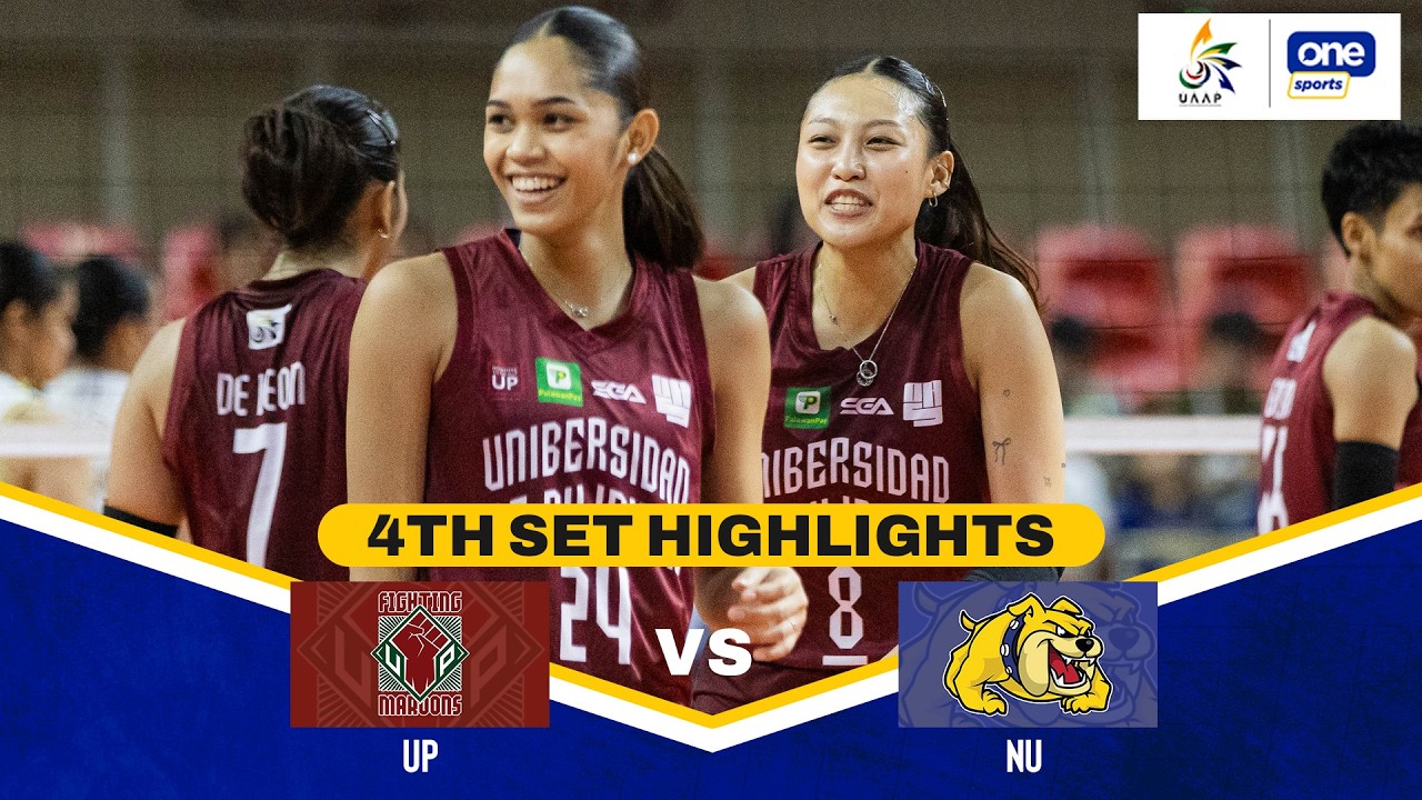 NU vs. UP | SET 4 HIGHLIGHTS | UAAP SEASON 88 WOMEN’S VOLLEYBALL ROUND 1 | FEB. 28, 2026