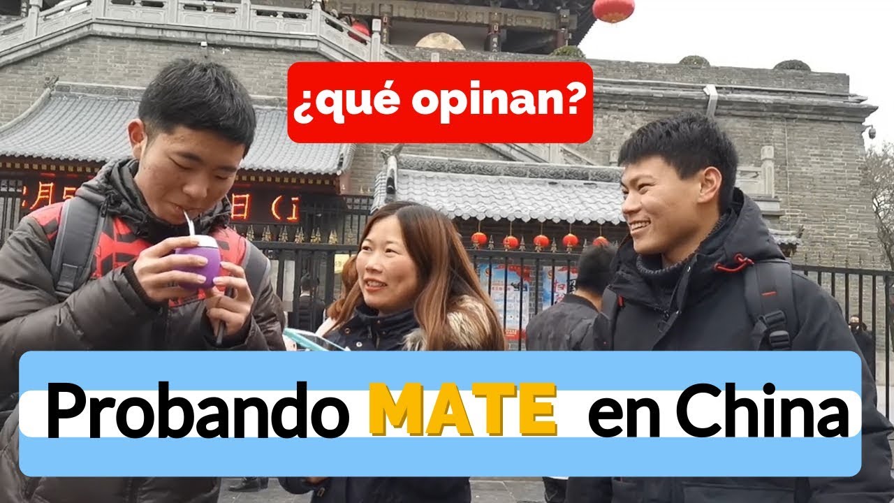 Chinos probando mate por primera vez