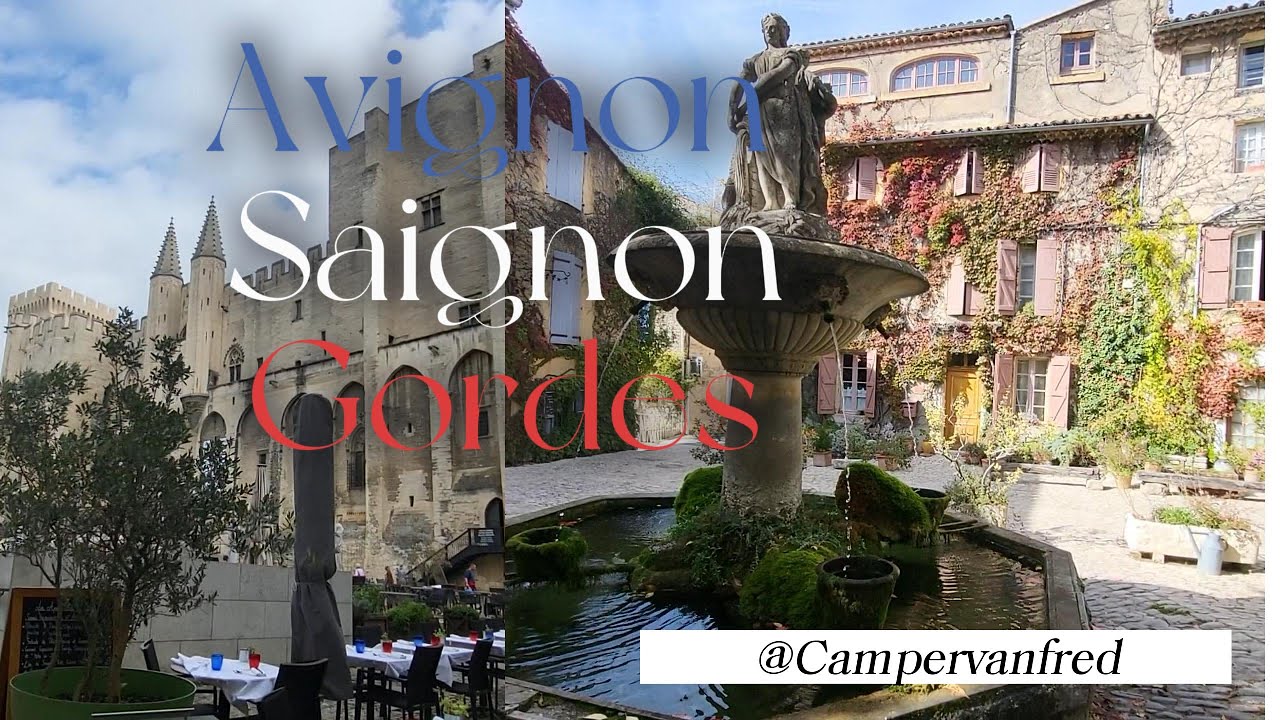 Südfrankreich mit dem Wohnmobil Avignon, Saignon und Gordes