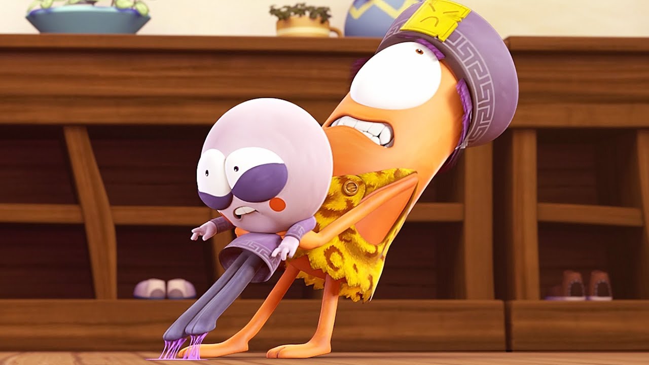 Stuck on a gum trap! | Spookiz Cookie | Cartoons for Children