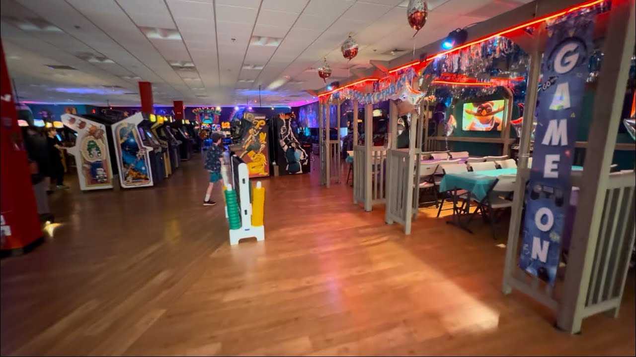 Marcade (Rockaway Mall) Arcade 4K walkthrough and Tour August 2024