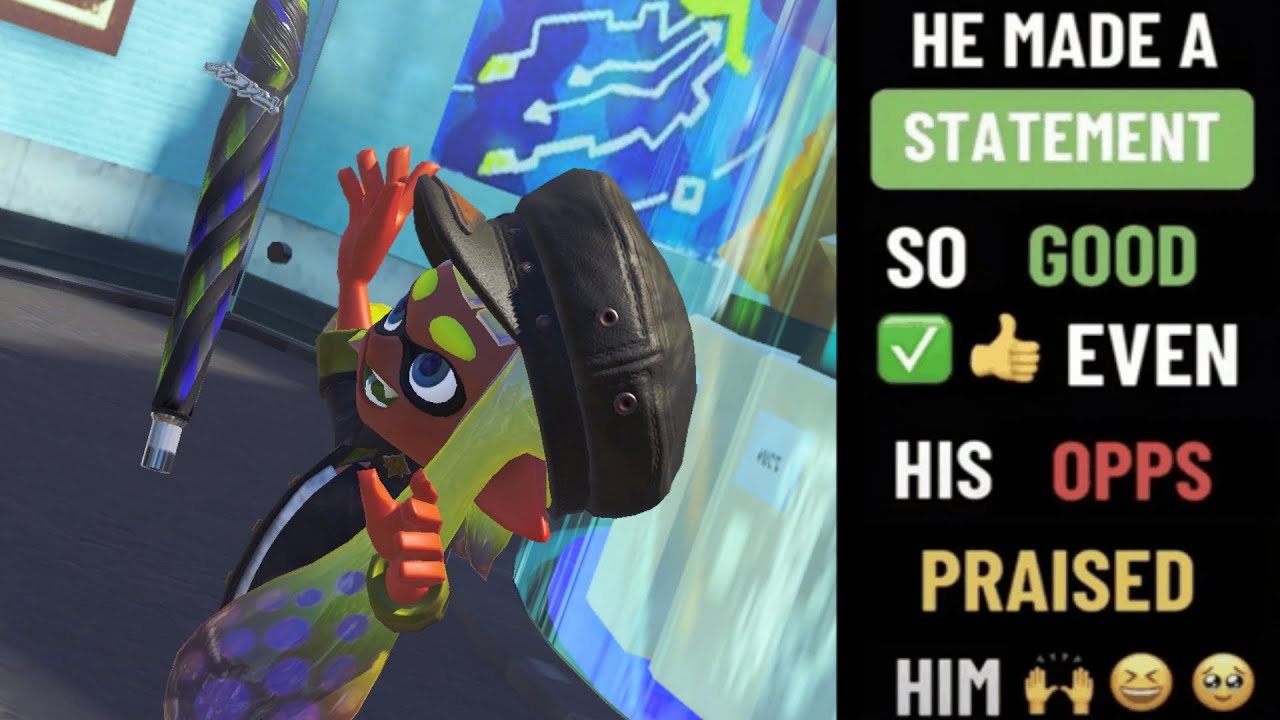 Patternz Undercover Brella makes me realize I like playing support — Splatoon 3