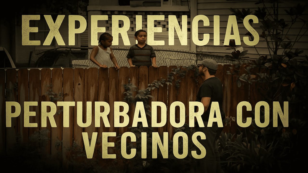 EXPERIENCIAS PERTURBADORAS CON VECINOS