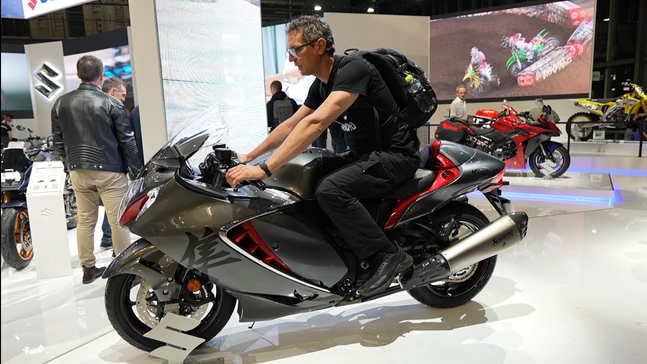 SUZUKI HAYABUSA 2024 super bike in EICMA