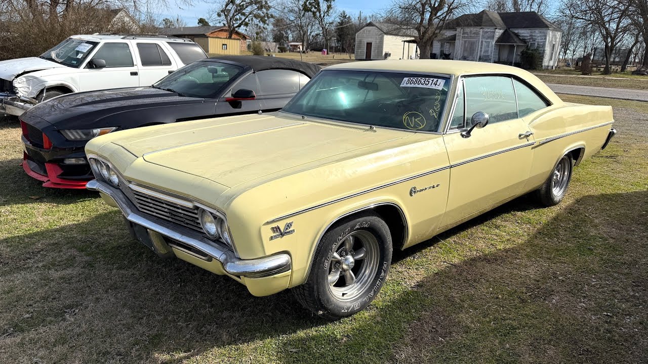I Bought an Abandoned 1966 Impala SS FROM a TV SHOW! Parked Over 10 Years!