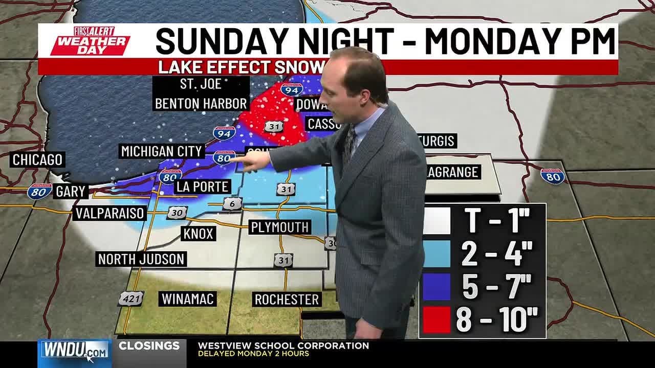 First Alert Forecast - Jan. 25, 2026 - 11 p.m.