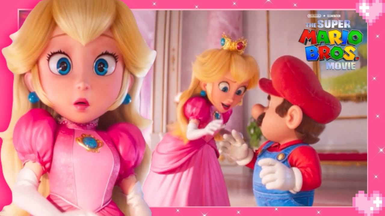 💗 Super Mario Bros. Movie - Peach Meets Mario 💗