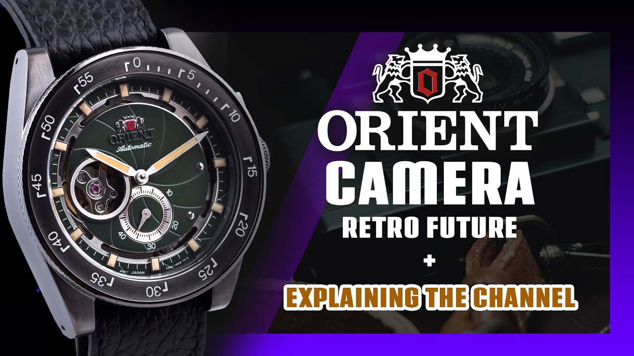 Photographer's watch - ⛩ Orient Camera Retro Future - RA-AR0202E