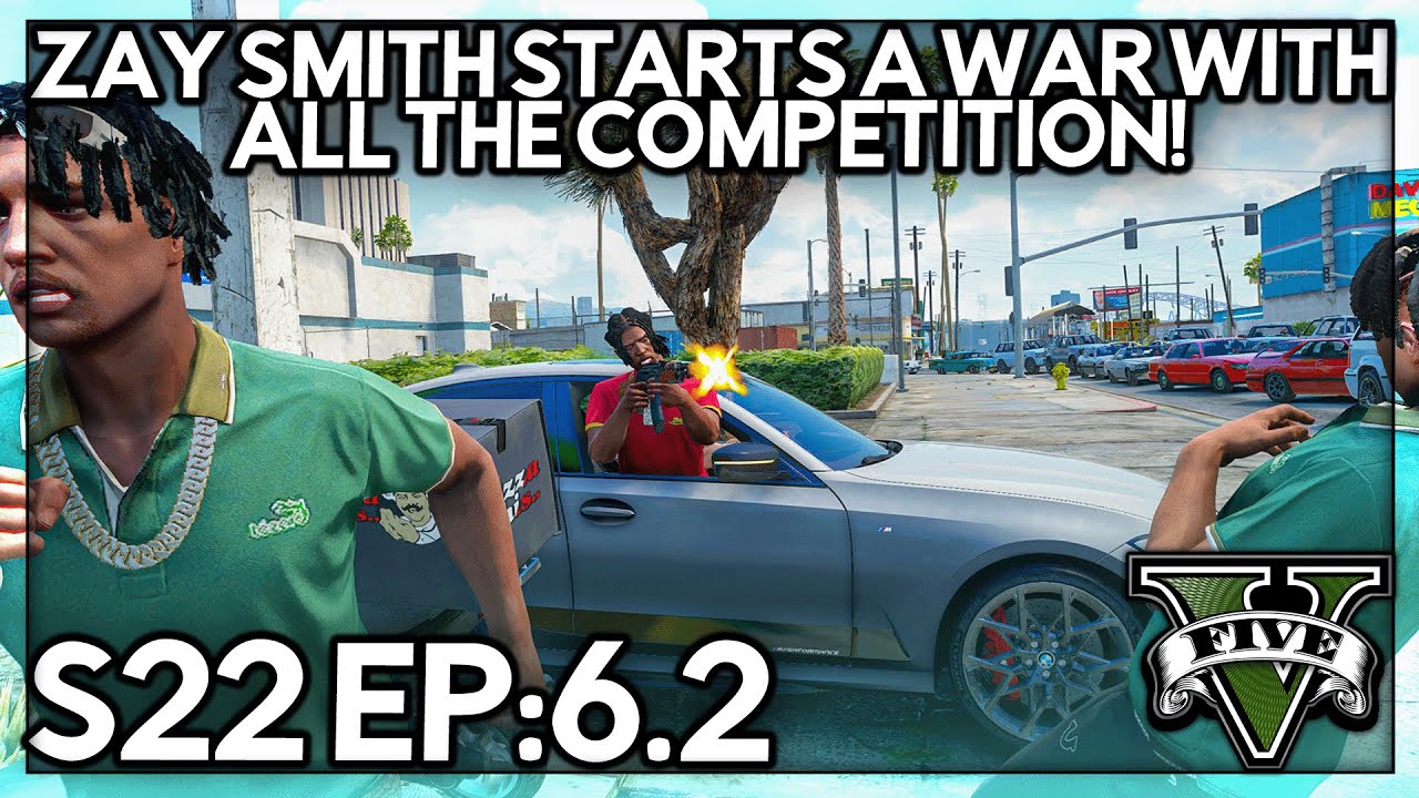 Episode 6.2: Zay Smith Starts a War With All The Competition! | GTA RP | Grizzley World Whitelist