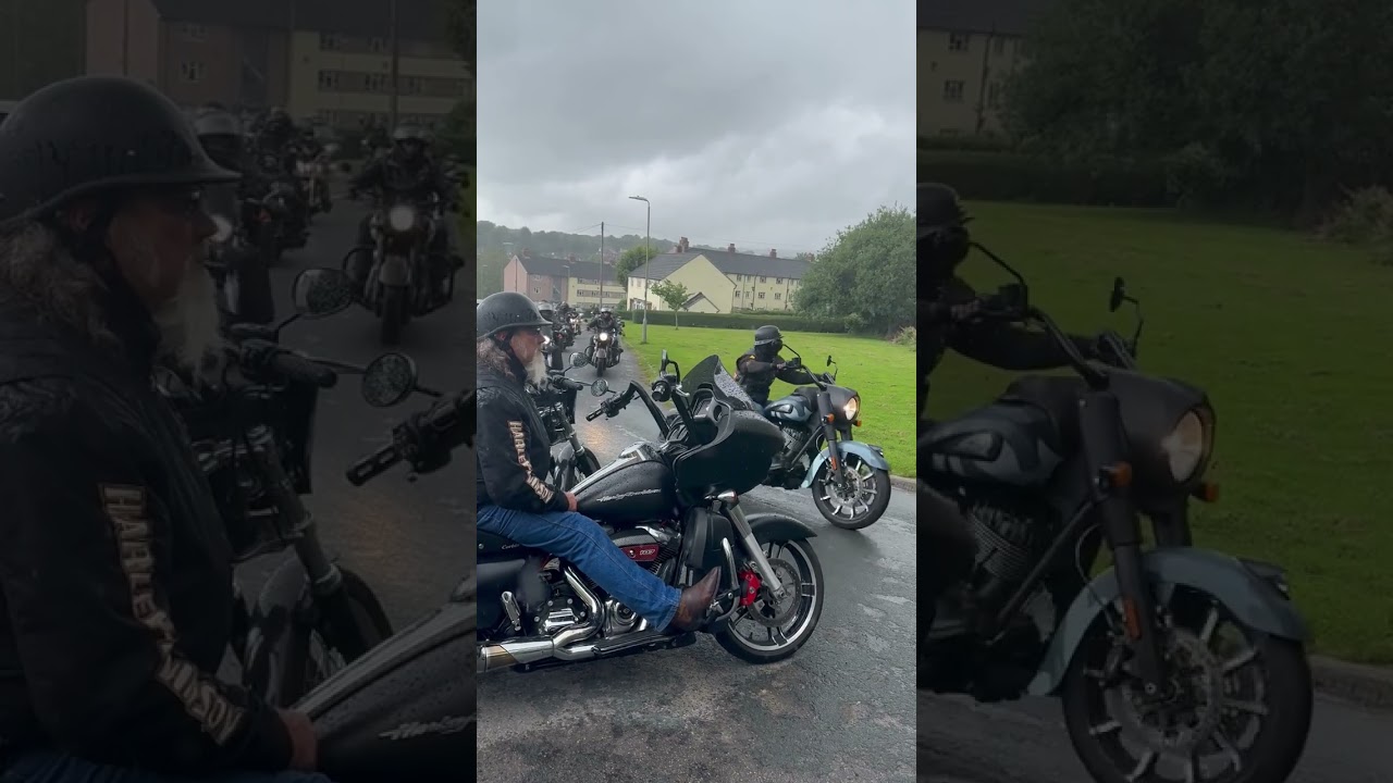 sparkyRoy Jones memorlal rideout.Boothtown Halifax bikers 12.8.23