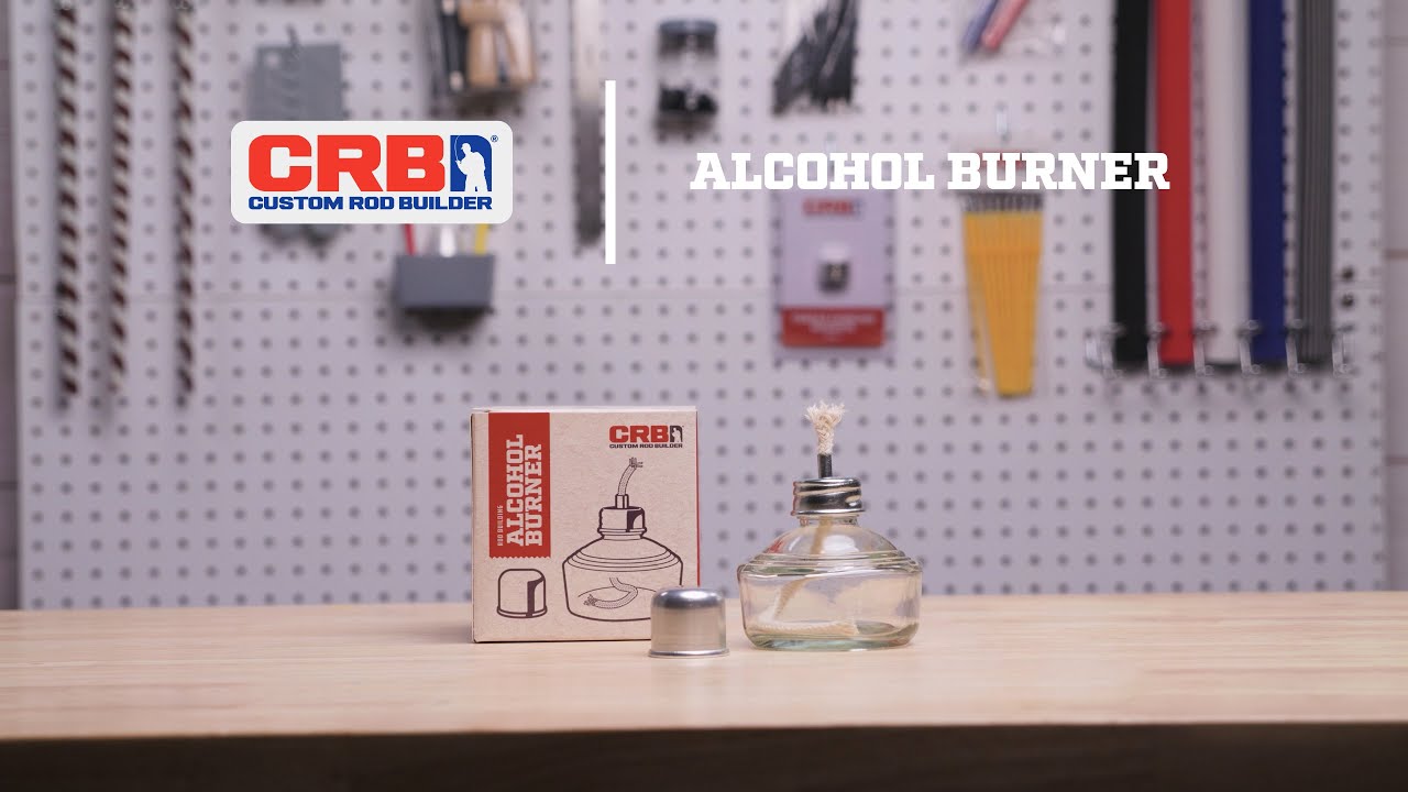 CRB Glass Alcohol Burner - Get a Perfect Finish Every Time!