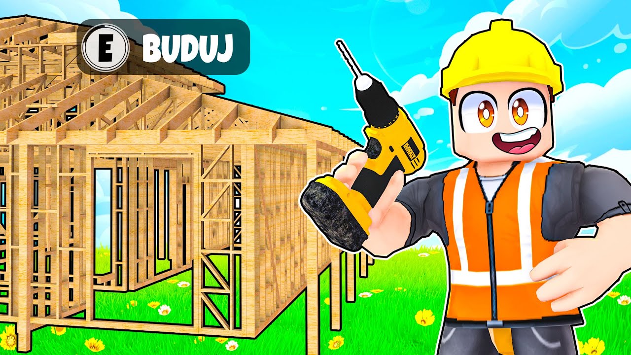 ZBUDUJ DOM BY PRZETRWAĆ w ROBLOX! 🏠 (House Construction Tycoon)