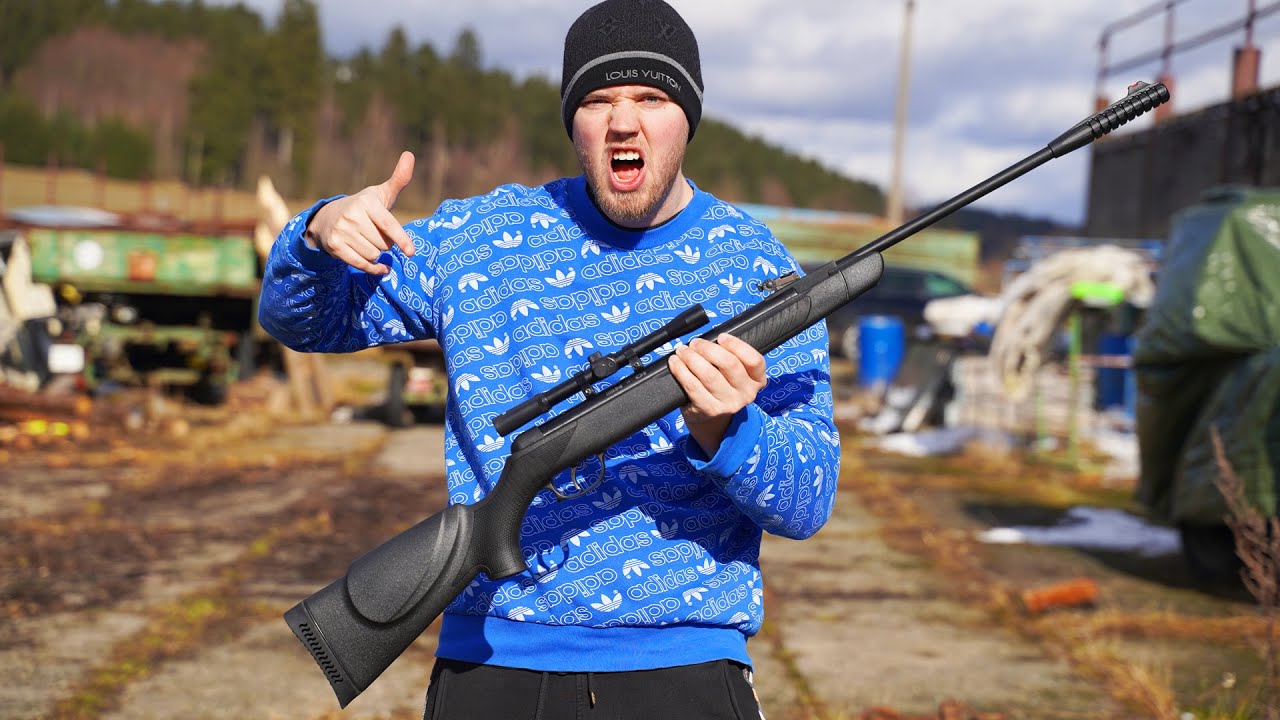 Welchen Schaden richtet das BILLIGSTE 16 JOULE LUFTGEWEHR an? - Experiment