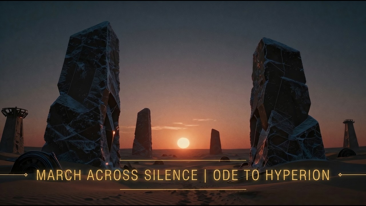 Ode to Hyperion — March Across Silence (Dark Cinematic Ambient | Journey to the Time Tombs)