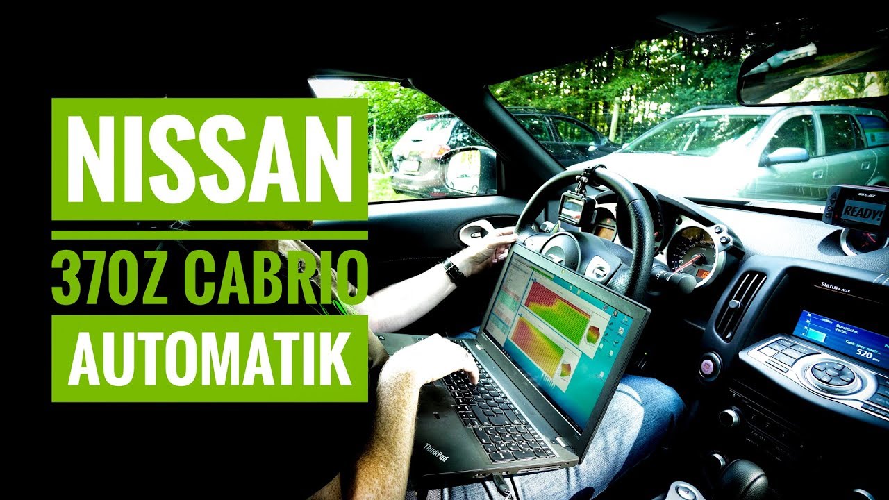 Endlich: Der erste 370Z Cabrio Automatik in unserem Kanal