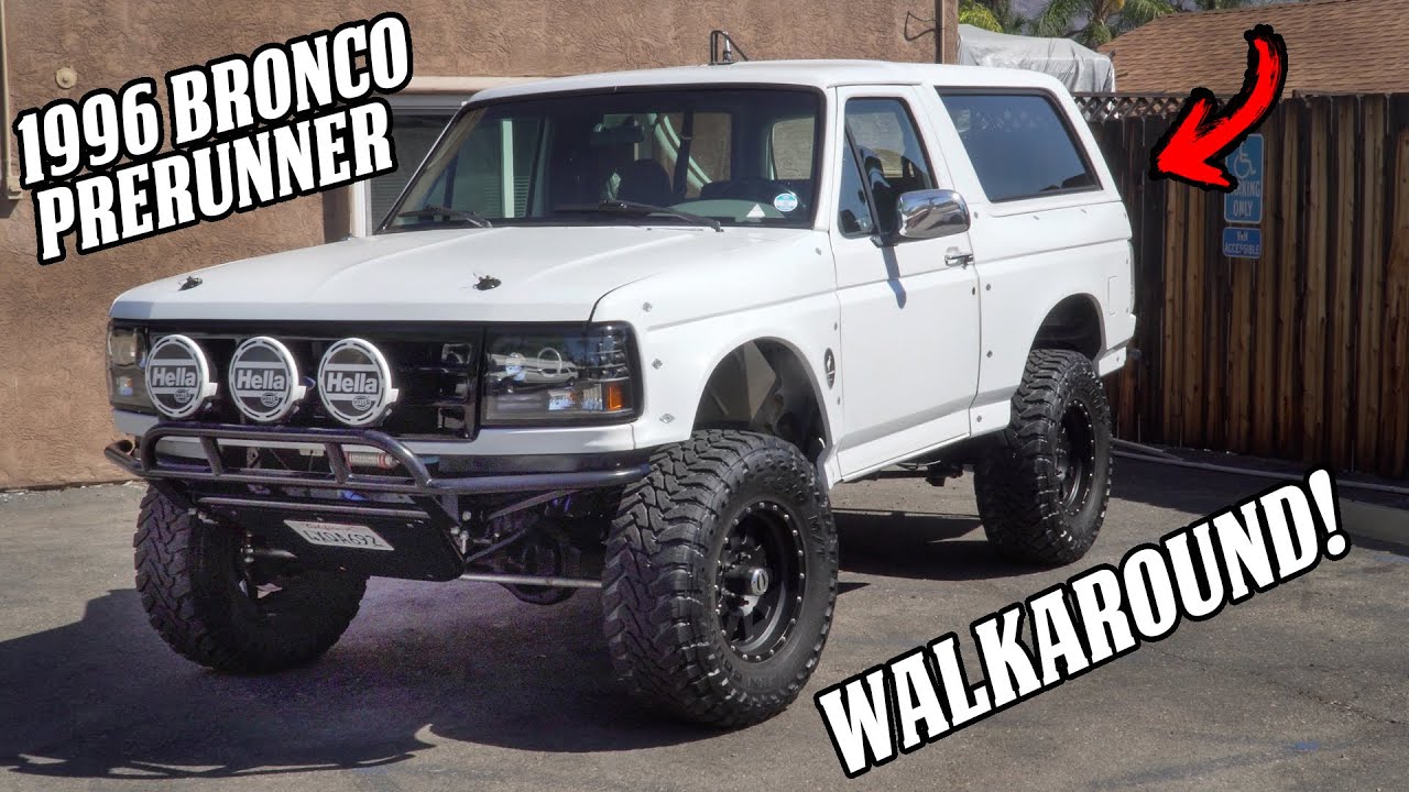 1996 Ford Bronco Prerunner WALKAROUND!