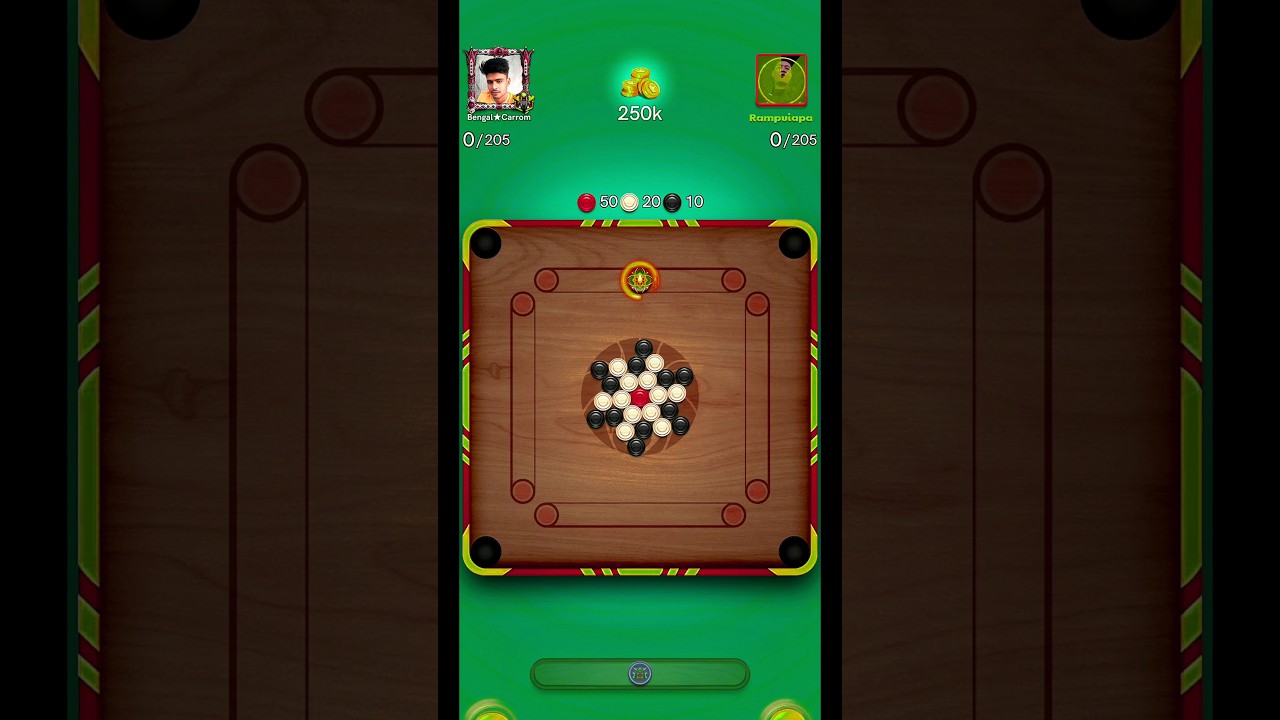 😅Funny Moments Carrom 🤣🤣||Funny Gaming Carrom Pool 