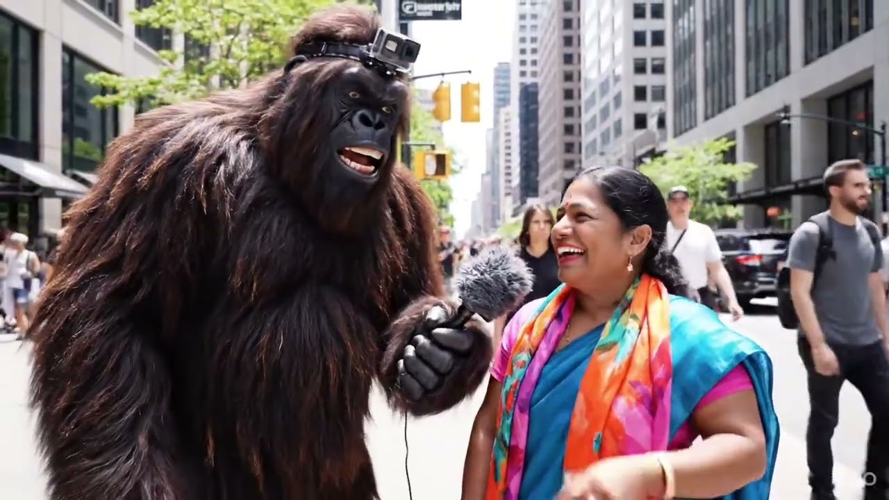 Bigfoot street interviews. 