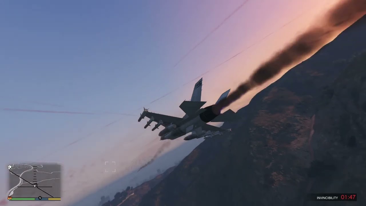 GTA V 로스산토스 샌안드레아스 시민 폭동 스팅어 전쟁터