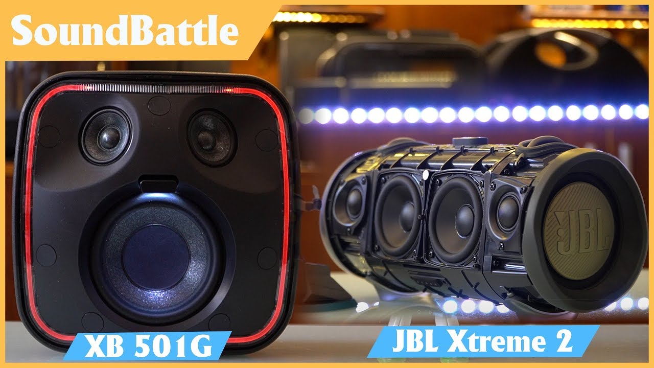Bass nào nghe đã hơn? | Sony XB501G vs JBL Xtreme2 Bass Solo.