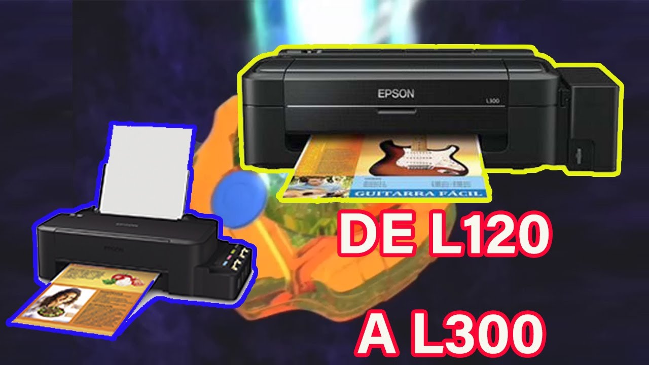 CONVERTIR EPSON L120 A L300 (SOFTWARE) PARA MAS UTILIDADES