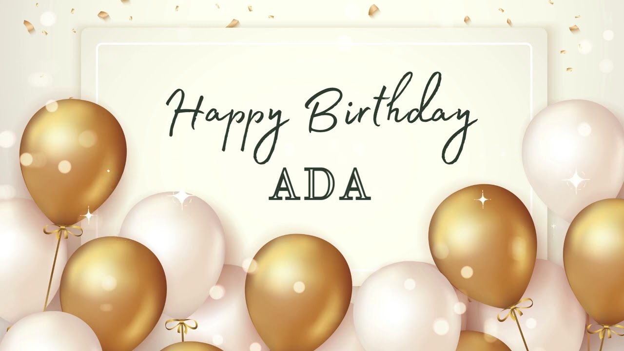 ADA'ya Özel Doğum Günü Şarkısı 🎂 | Happy Birthday ADA #happybirthday #music #birthday #remix #party