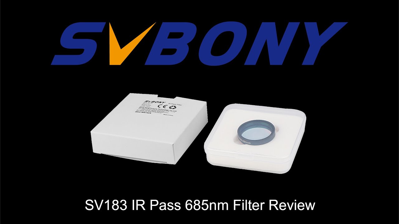 Svbony SV183 IR Pass Filter Review