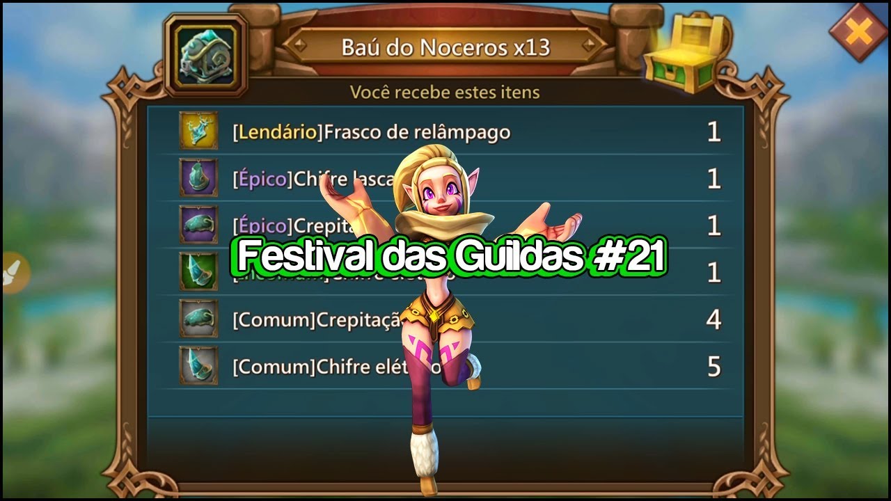 🎮 Festival das Guildas #21 - Lords mobile