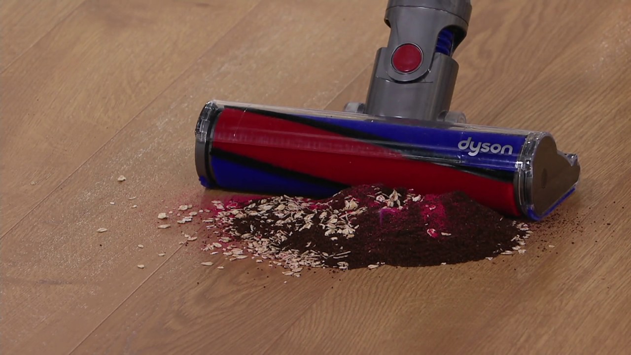 Dyson V6 Motorhead Pro Cordfree Vacuum w/Fluffy Head & 5 Attachments on QVC