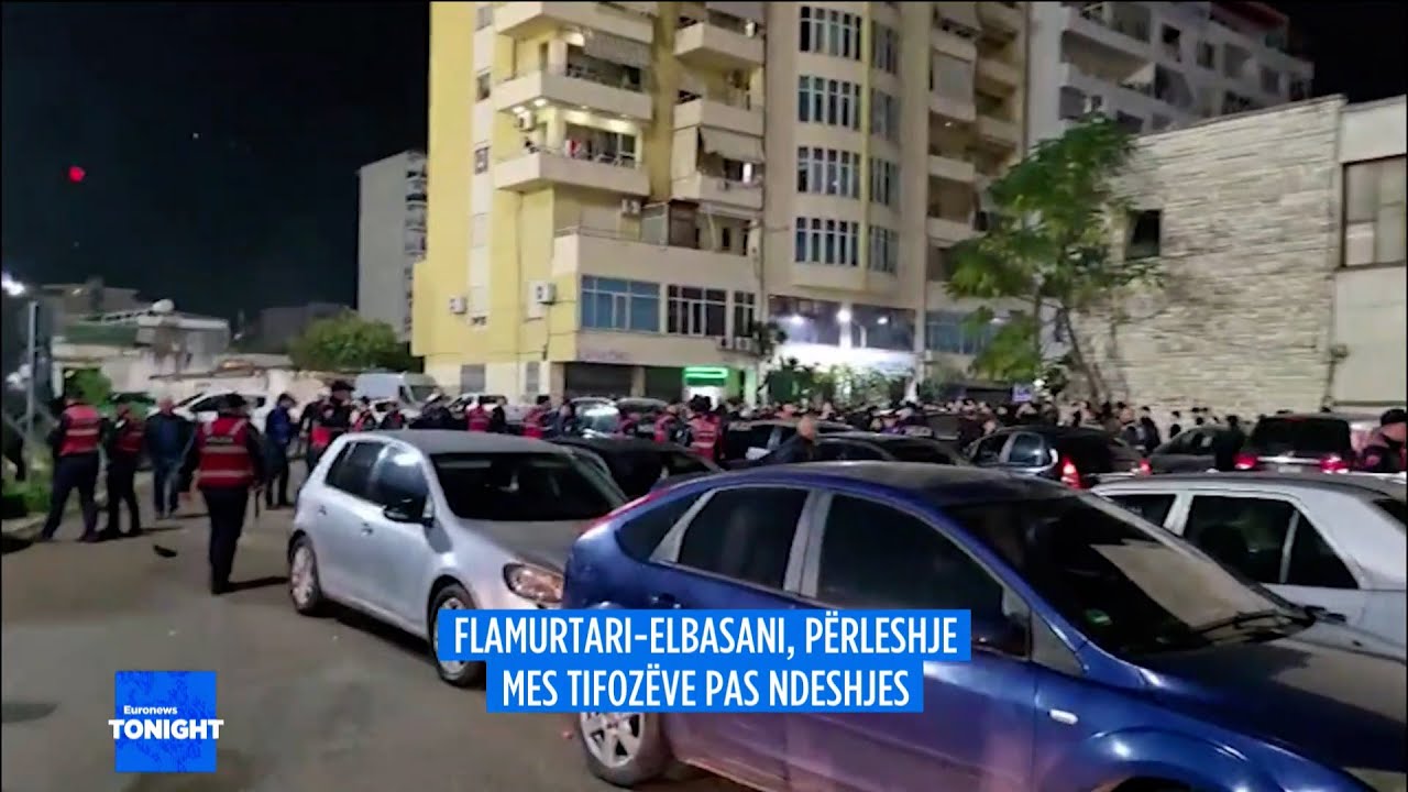 Akte të forta dhune në Vlorë! Pamje nga sherri mes dy tifozerive Flamurtari- Elbasani