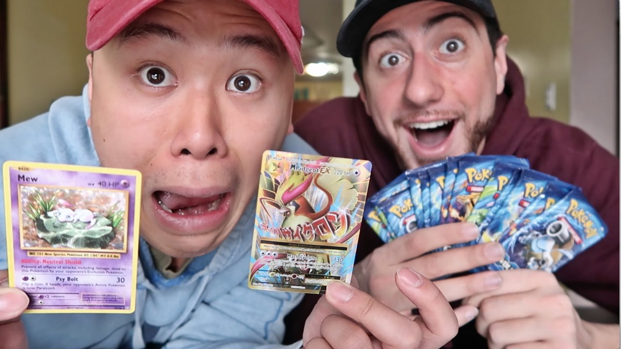 POKEMON EVOLUTIONS CARD OPENING CHALLENGE WITH DAVIDPARODY!