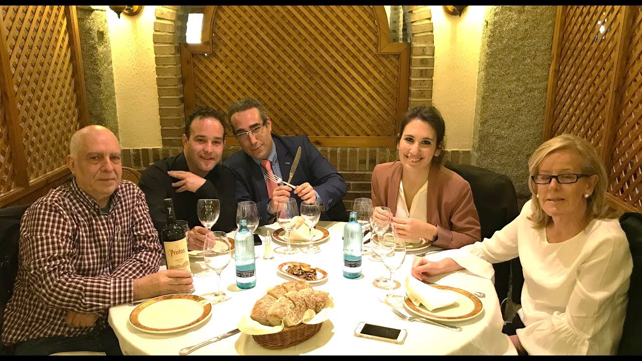 CENA EN EL ASADOR REAL DE MADRID