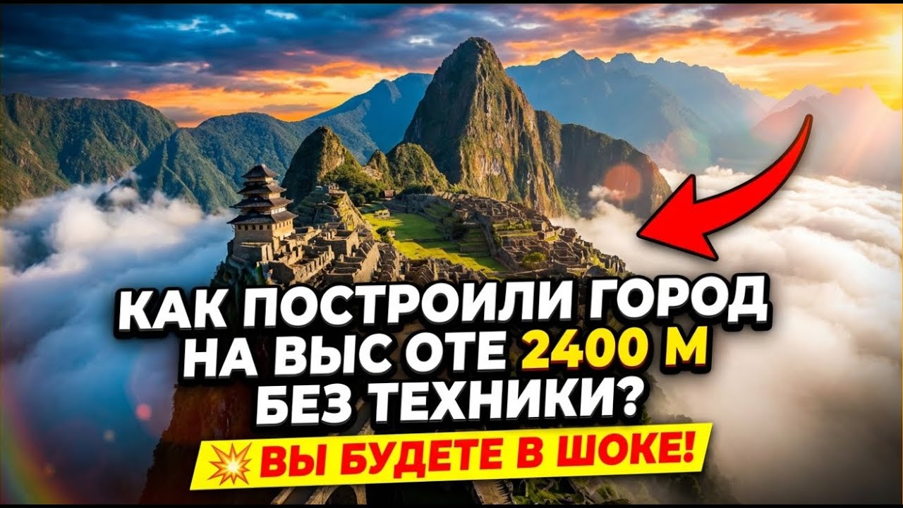 Как Построили Город на Высоте 2400 м Без Техники?