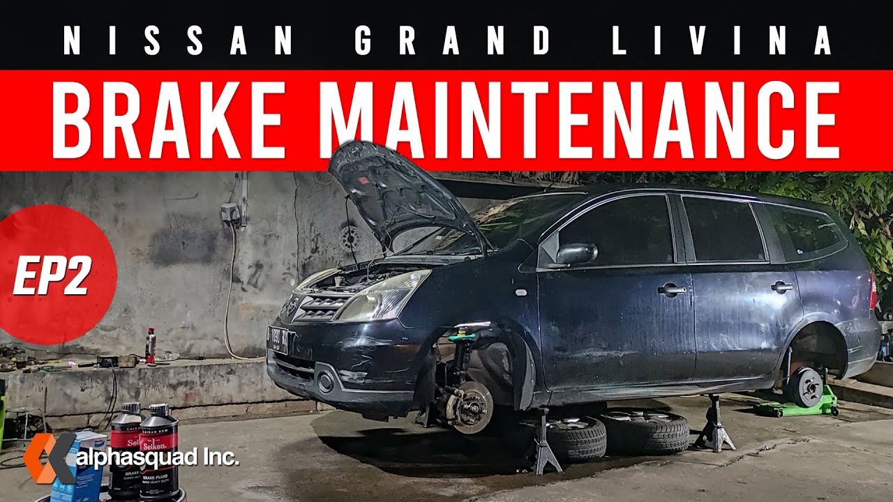 Bendix Brake Pads Install - Nissan Grand Livina - Brake Maintenance