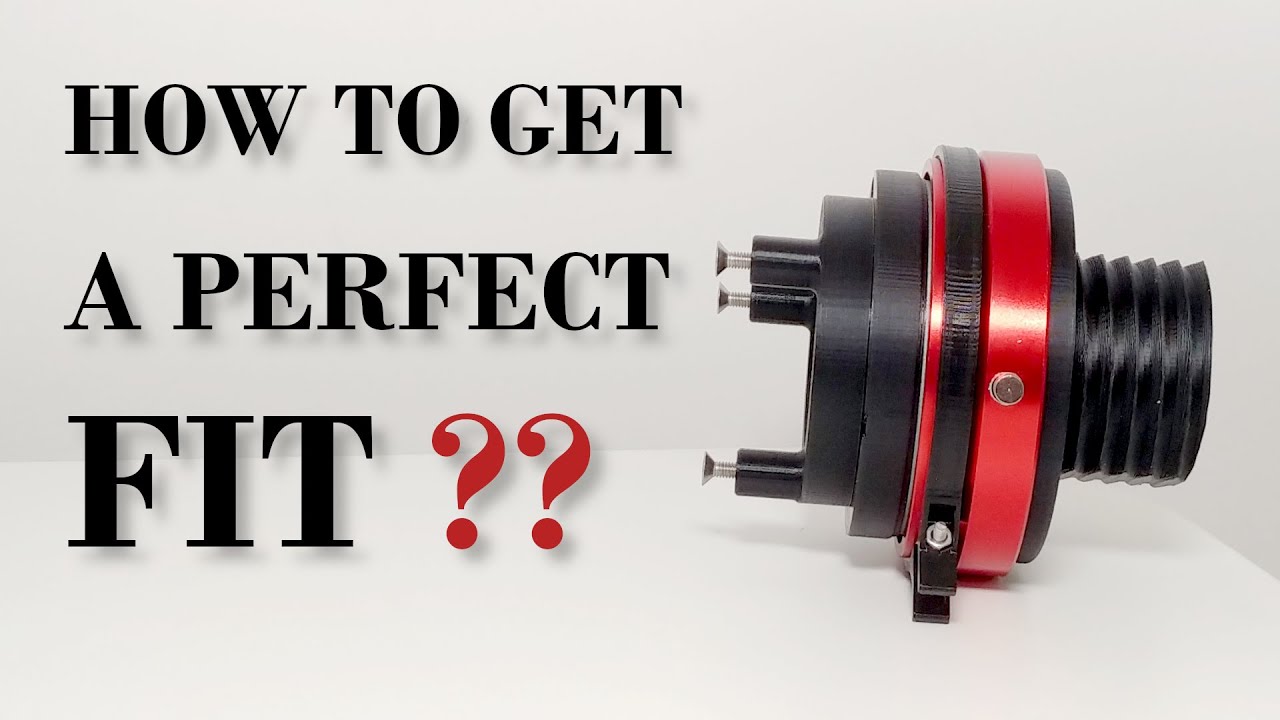 How to get a Perfect Fit on Thrustmaster Quick Release