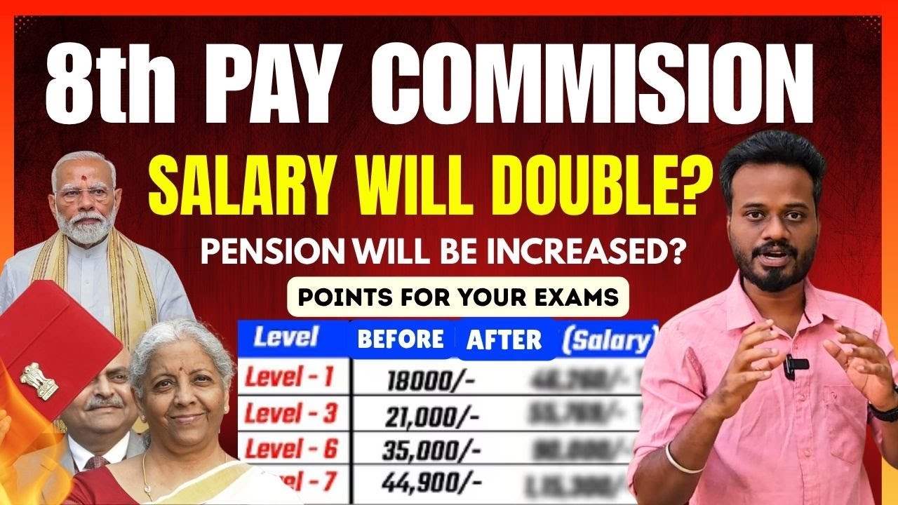 7th Vs 8th Pay Commission: Huge Salary Hike Coming Soon! 🔥| Full Breakdown📊| The GOOD and BAD News