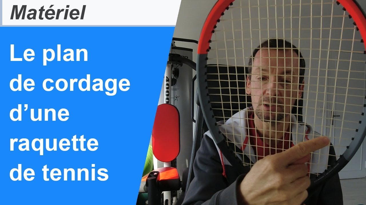 Choisir le plan de cordage d'une raquette de tennis (2021)