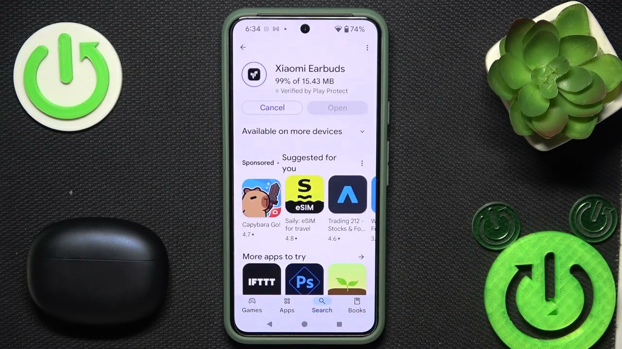 Как установить специализированное приложение для наушников XIAOMI Buds 3T Pro